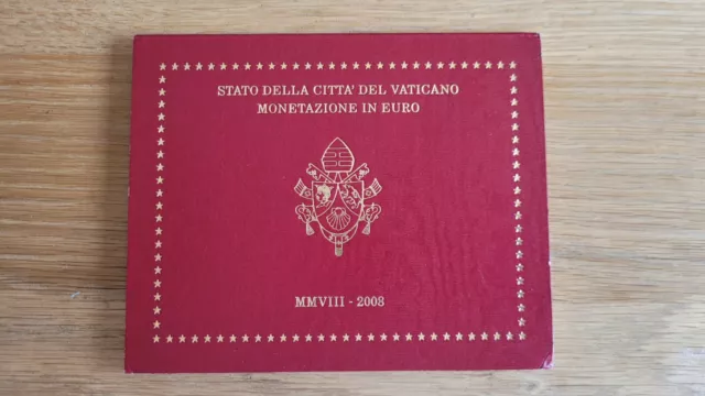 Coffret BU Vatican 2008 Neuf. Parfait état.