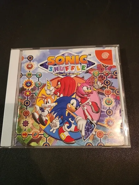 Sonic Shuffle - Sega Dreamcast CIB JP