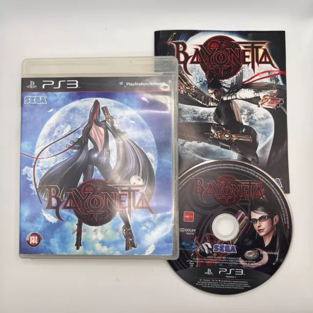 Bayonetta Sony PlayStation 3 PS3 Asia Support Both English & Japanese *CLEAN