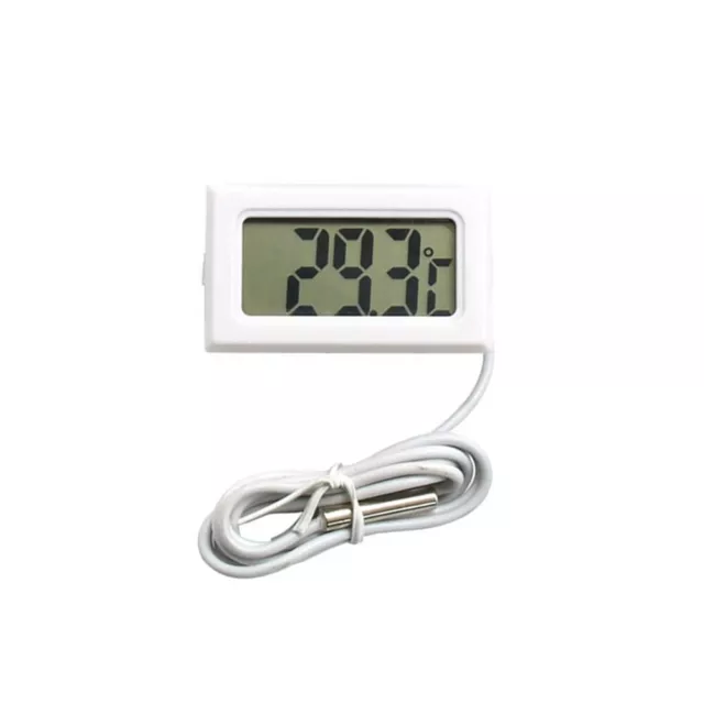 Thermomètre de voiture numérique compact LCD pour utilisation à domicile et r