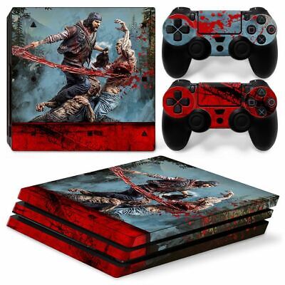 Zhhlinyuan Replace Skin Sticker pour PlayStatio PS4 Pro Console+Controllers Vinyl Decal ZY0540 