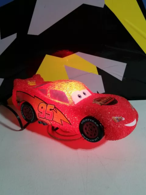 Disney Pixar Cars Lightning McQueen 95 Bedside Lamp Tabletop Night Light