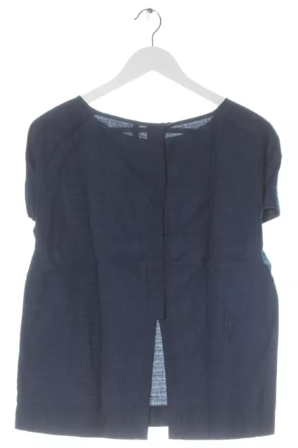 PEPE JEANS Blusa de manga corta Mujeres Talla EU 38 azul-negro-color plata 2