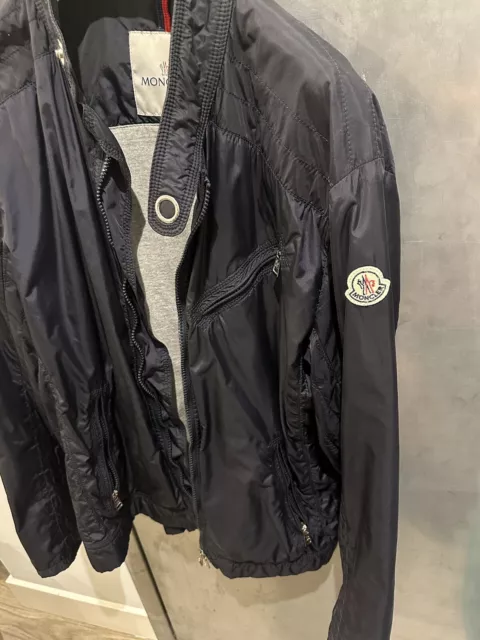 Moncler Premont Jacket Size 4 Navy 3