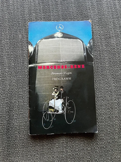 1936 Catalog Mercedes Benz 170 V, 170 H, 200, 260 D, 290, 500 N, 500 K, Grosser