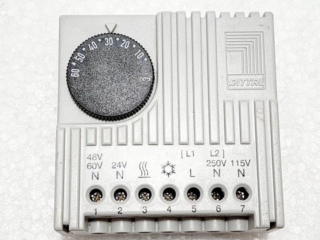 (Lot of 5) Rittal SK 3110 Internal Enclosure Thermostat Controller - 3110000