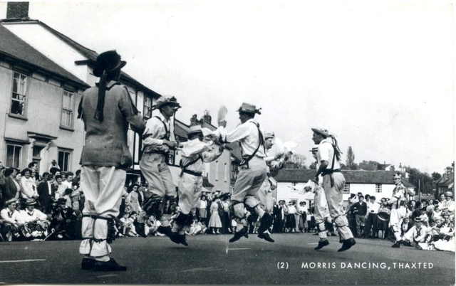 Postcard - Morris Dancing, Thaxted