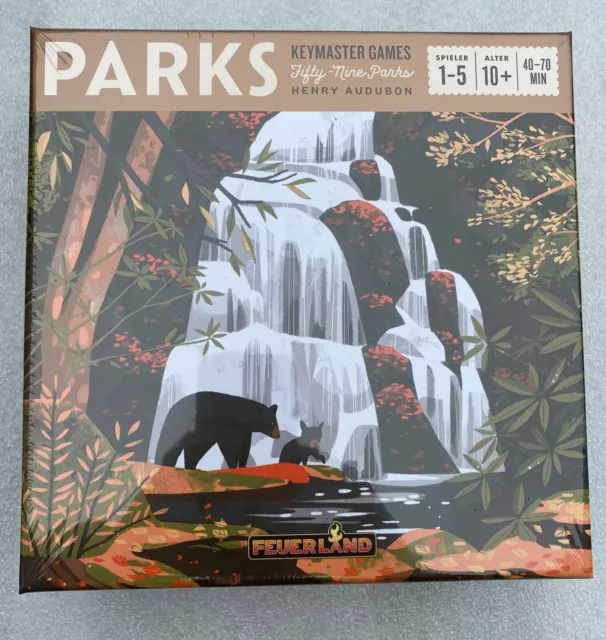 Parks Feuerland Spiele Brettspiel Kennerspiel Strategiespiel Taktikspiel Fantasy