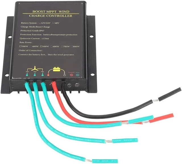 48V WATERPROOF WIND Turbine Controller MPPT Charge Controller 800W Wind ...