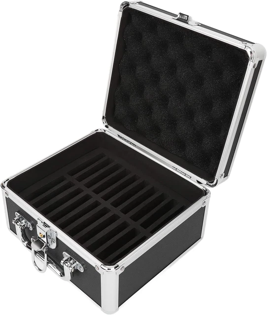 2.5" Hard Drive Storage Box, External Hard Drive Carrying Case with 20 Bays, Wat