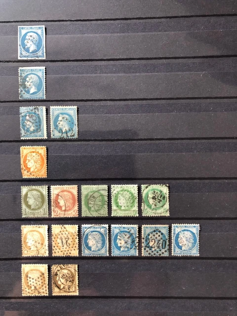 Frankreich 1853-1950, Briefmarken-Sammlungsauflösung