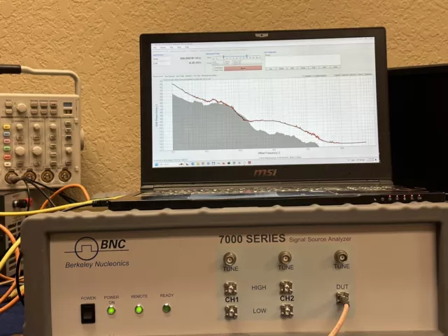 Berkeley Nucleonics BNC Model 7070 Phase Noise Test System 7GHz MSRP $60,855