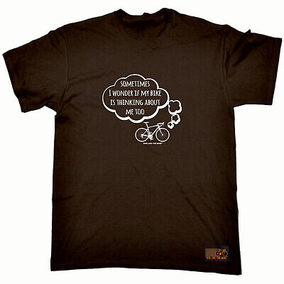 CICLISMO rltw a volte mi chiedo se la mia bici-Da Uomo Divertenti Novità T-shirt Tshirts