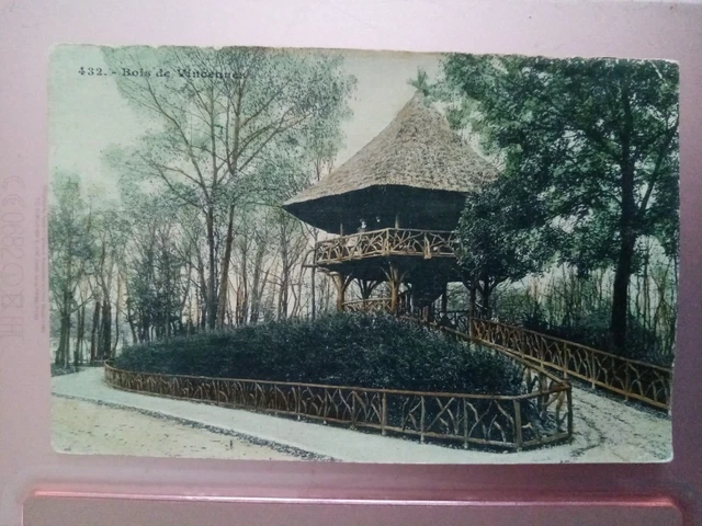 Cpa Wood De Vincennes