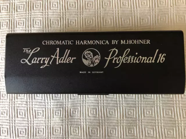 The Larry Adler Professional 16 Chromatic Harmonica by M.Hohner.