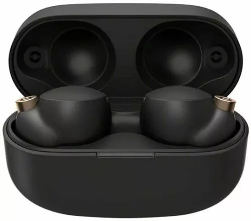Sony WF-1000XM4 Noise Canceling Wireless Earbud Headphones WF1000XM4 Black - #61