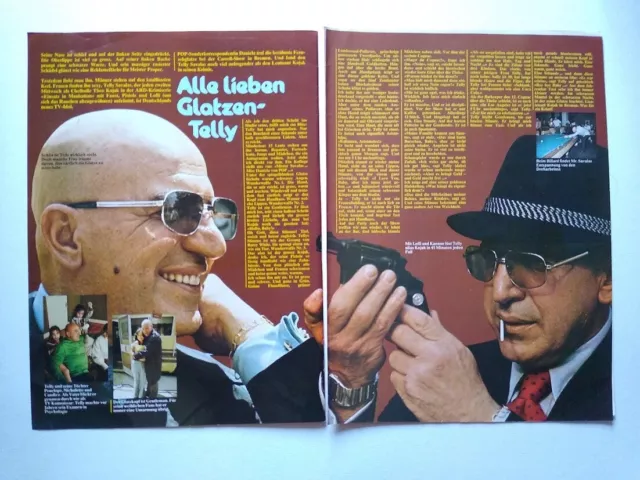 Telly Savalas Kojak Barbra Streisand Suzi Quatro Sparks Elton clippings Germany