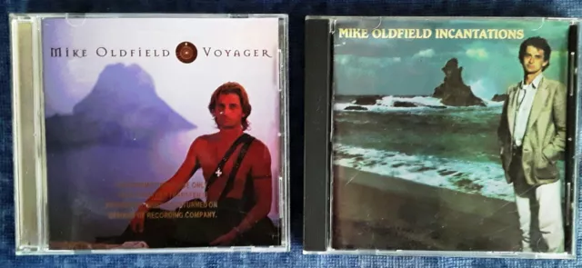 Mike Oldfield - Voyager + Encantamientos - (2) Lote De Cd