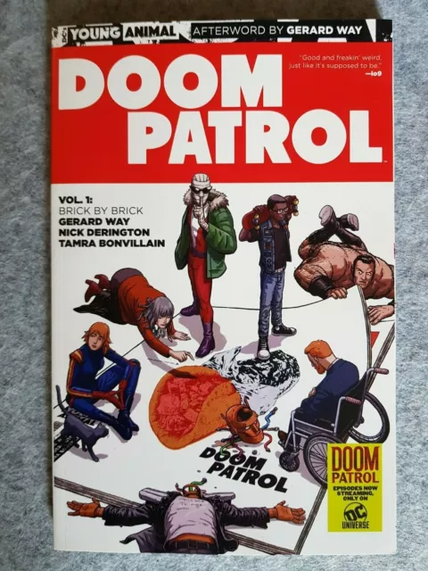DOOM PATROL Vol.1 Brick By Brick Gerard WAY TPB DC softcover superman batman