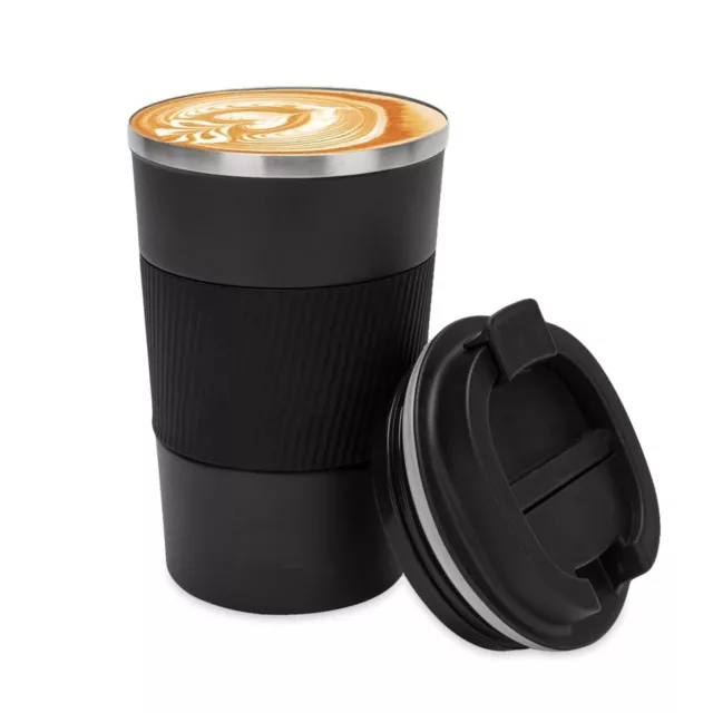 17oz Travel Mug Insulated Coffee Cup with Lid Leak Proof  Stainless Steel Vacuum