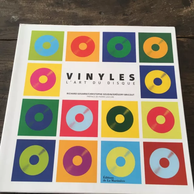 Vinyles L'Art du disque Par Grégory Bricout, Christophe Geudin, Richard Gouard!!