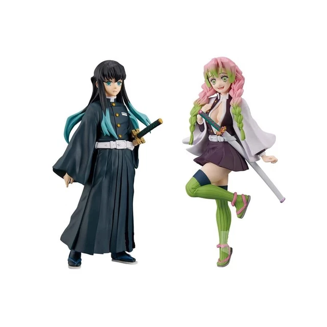 Banpresto Mitsuri Kanroji Figurine Demon Slayer Kimetsu No Yaiba Vibration Stars 13 Cm