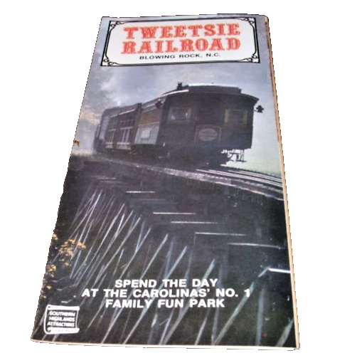 Tweetsie Railroad Et&Wnc Blowing Rock North Carolina Timetable