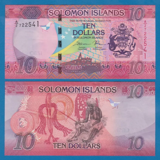 Solomon Islands 10 Dollars P 33 ND 2017 UNC