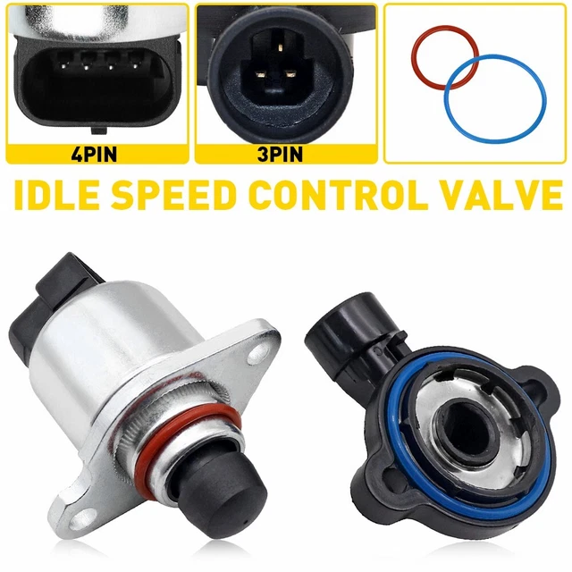 THROTTLE POSITION SENSOR and Idle Air Control Valve Set For LS Chevy GM