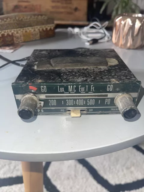 Ancien Autoradio Philips Transistors Vintage