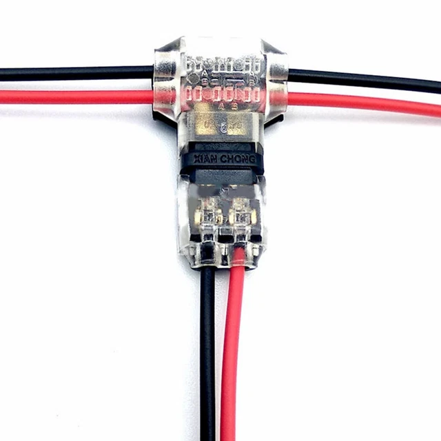 Connecteur d'intersection compact tee connexions filaires fiables et pratiques