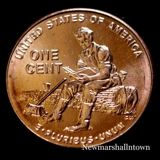 2009 D Lincoln Formative Penny ~ Cent bicentenaire non circulé en rouleau comme neuf