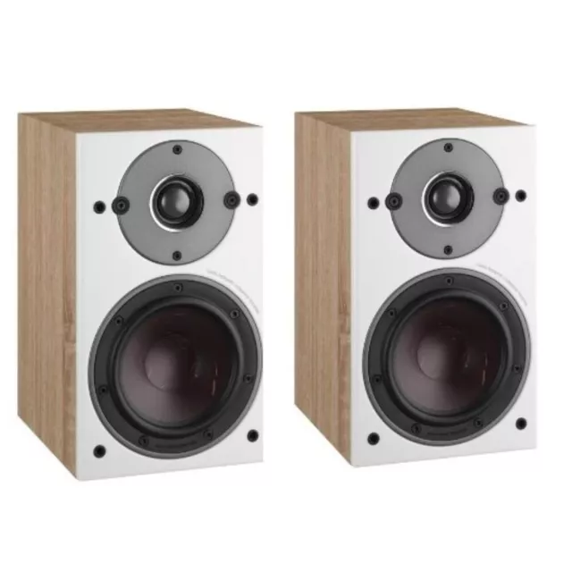 DALI OBERON 1 Award Winning 2-Way 100W RMS Ultra Compact Bookshelf Speaker OAK