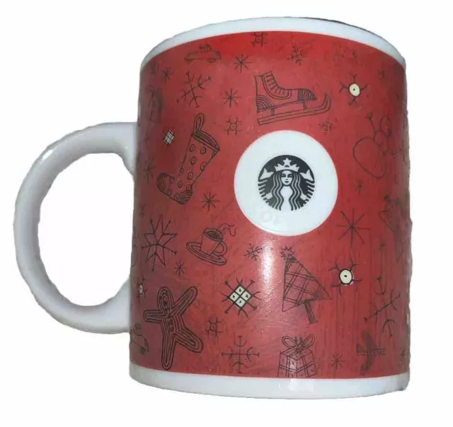 Starbucks Barista Christmas Mug Coffee Sneaky Shaking of Presents 20oz Cup C89