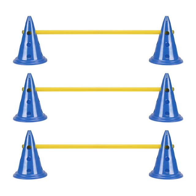 Juego de Conos y Barras para Entrenamiento Canino Navaris
