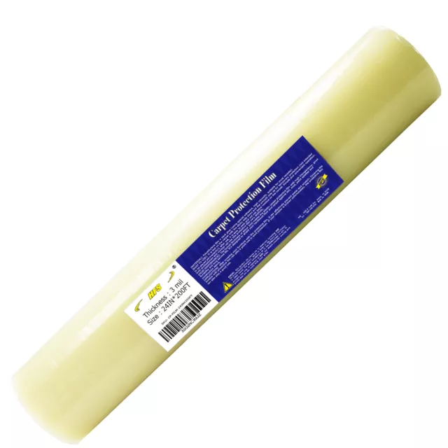 HFS(R) Carpet Protection Film 24" x 200'' roll Easy Unwind