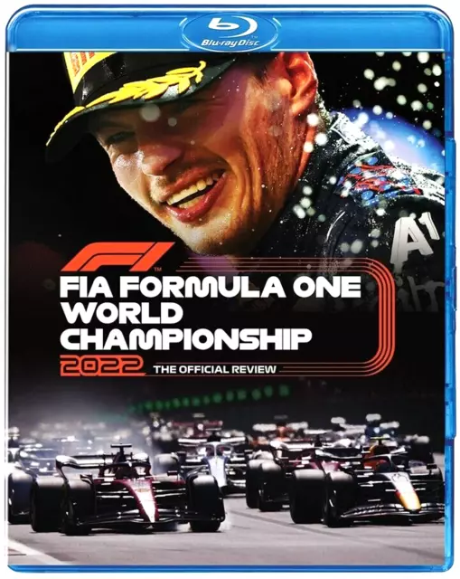 F1 2022 Blu-Ray 2 Disc.  Max Verstappen, Red Bull. 7 Hr, 12 Min. Duke 6082Br