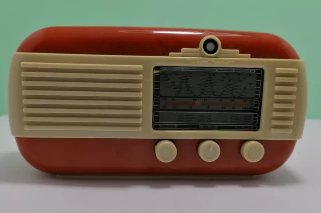 WATT RADIO modello WR115, Radio D'Epoca in miniatura, riproduzione anno 1952