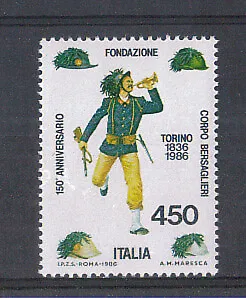 1986 - Lotto/6856 - Repubblica - Bersaglieri