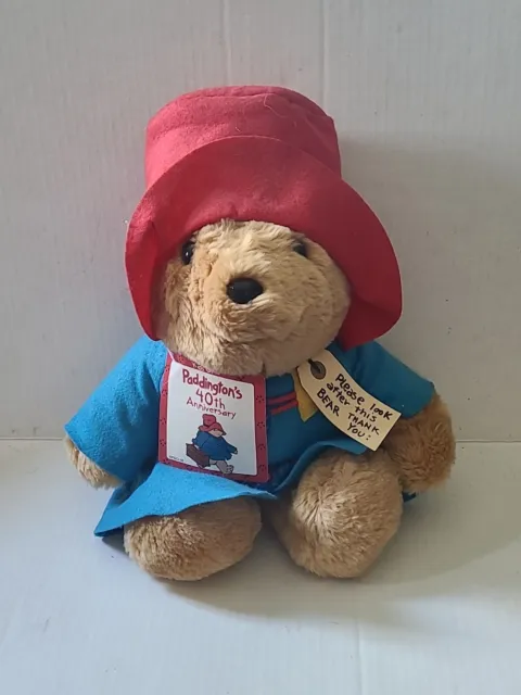 NEW Paddington Bear Plush 40th Anniversary 1998 Kids Gifts 15"