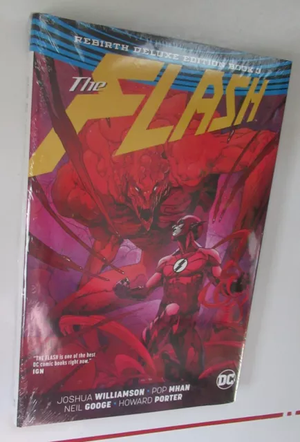 The Flash: The Rebirth Deluxe Edition Book 3 DC Graphic Novel NEW Sealed