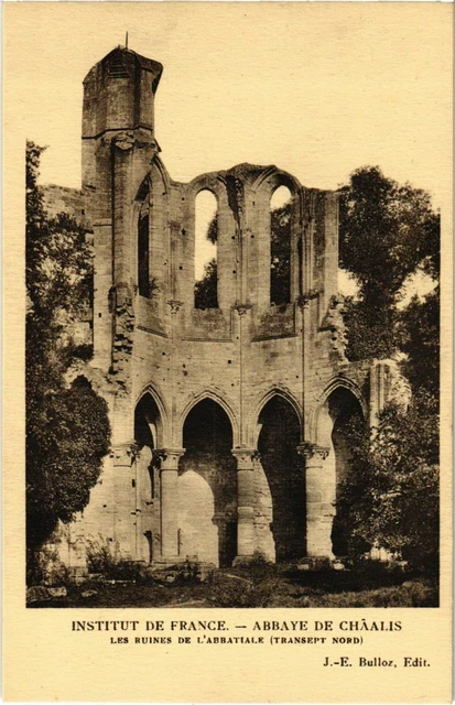 CPA Institut de France - Abbey of Chaalis - Ruins of the Abbey (1032793)