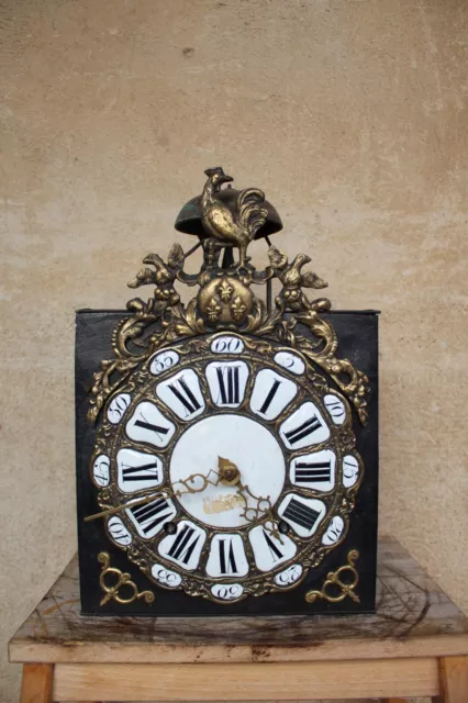 Mouvement Horloge Comtoise Cartouche