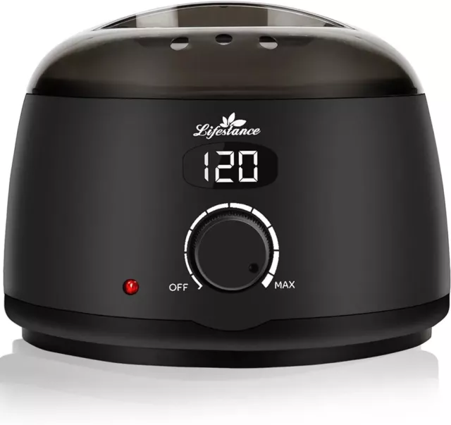 Lifestance - Kit ceretta dura professionale scaldacera nero