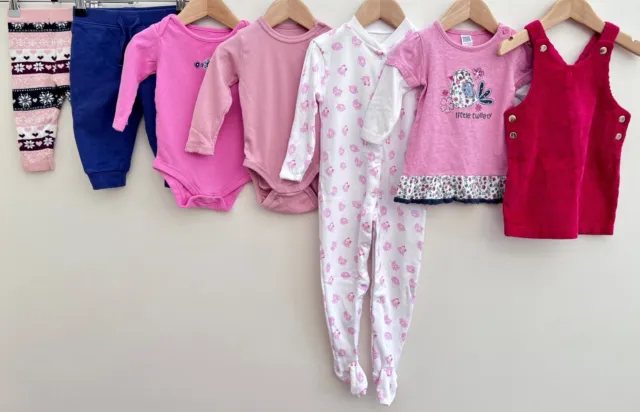 Pacchetto di abbigliamento per bambine età 6-9 mesi M&Co H&M mini club