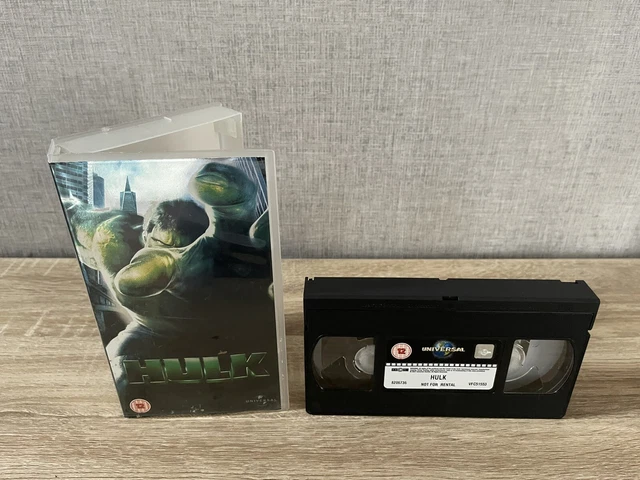 Hulk- VHS Video Retro