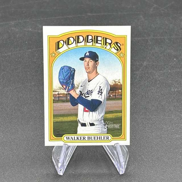 2021 TOPPS HERITAGE Mini/100 Walker Buehler Dodgers 100/100 EUR 19,62