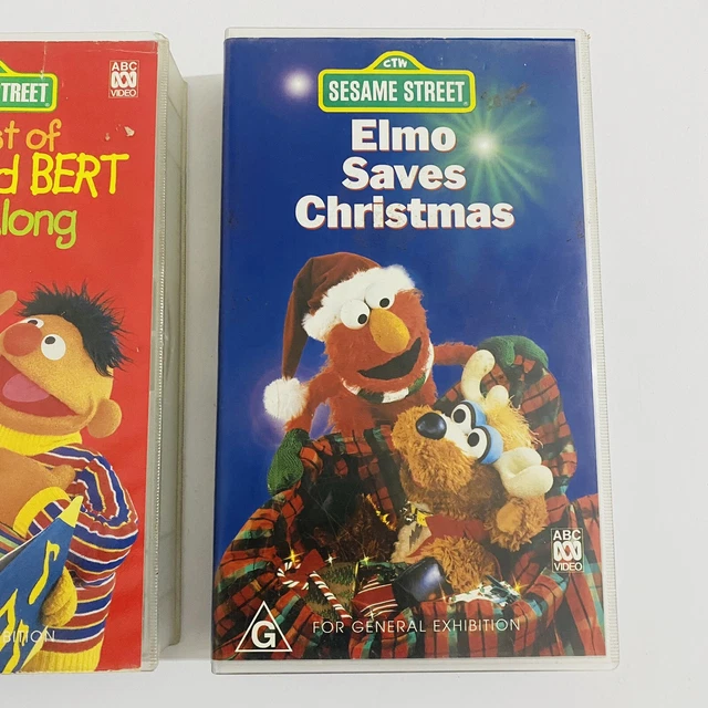 ABC KIDS VHS Video Tape Sesame Street Bundle of 2 - Bert & Earnie ...