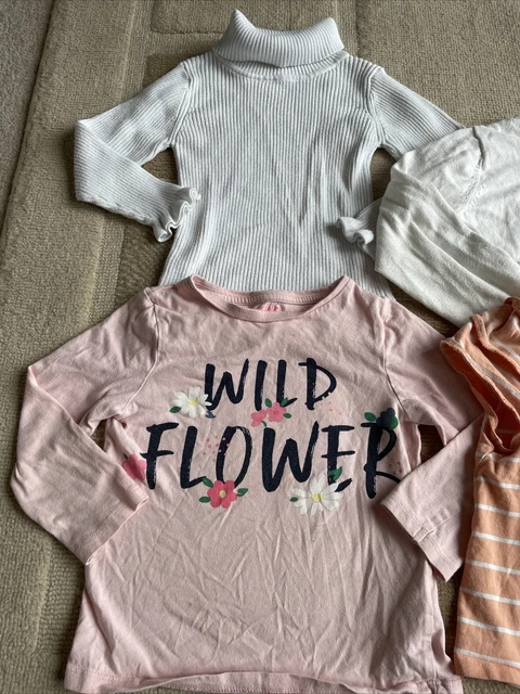 Girls mixed item clothing bundle age 2-3 years cardigan t-shirts vest top 2