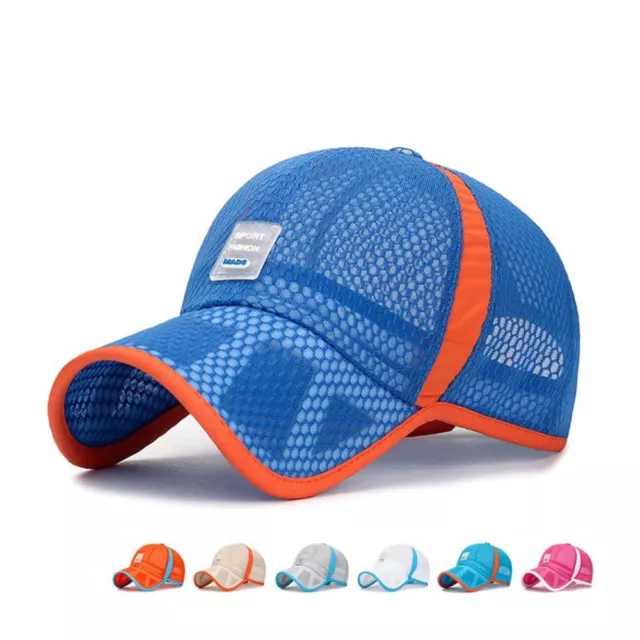 Cappelli estivi protezione solare bambini cappelli a rete piena cappelli da baseball cappellini di protezione solare